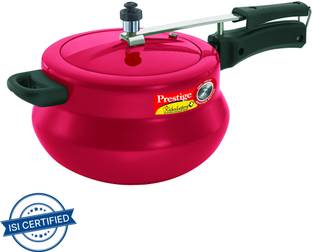 Prestige Nakshatra Plus Red Handi 5 L Inner Lid Induction Bottom Pressure Cooker