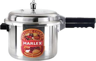 Marlex Regular Aluminium Pressure Cooker with Lid 11 Ltr| ISI Certified 11 L Outer Lid Induction Bottom Pressure Cooker