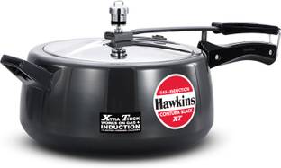 Hawkins Contura Black XT Pressure Cooker (CXT65) 6.5 L Inner Lid Induction Bottom Pressure Cooker