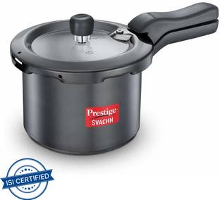 Prestige Svachh Hard Anodised 7.5 L Outer Lid Induction Bottom Pressure Cooker