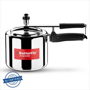 Butterfly Friendly 3 L Inner Lid Induction Bottom Pressure Cooker