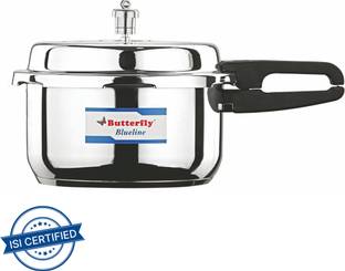 Butterfly Blueline 10 L Outer Lid Induction Bottom Pressure Cooker