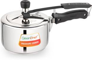 Greenchef Classic Inner lid stainless steel 2 L Inner Lid Induction Bottom Pressure Cooker