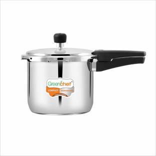 Greenchef Compact 3 L Outer Lid Induction Bottom Pressure Cooker