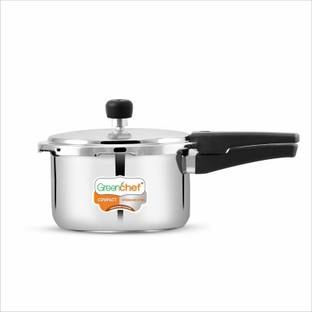 Greenchef Compact 1.5 L Outer Lid Induction Bottom Pressure Cooker