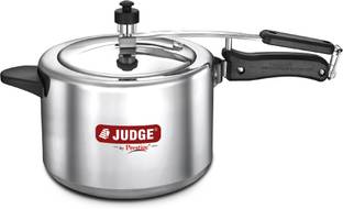 Judge by TTK Prestige Deluxe 5 L Inner Lid Induction Bottom Pressure Cooker