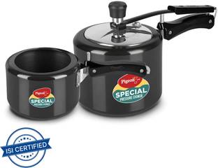 Pigeon Special and 2 L, 3 L Inner Lid Induction Bottom Pressure Cooker