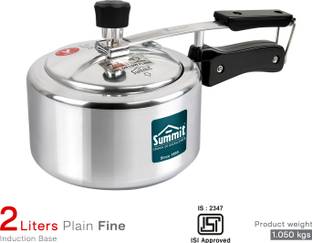 SUMMIT | Plain Fine | Induction Base | 2 L Inner Lid Induction Bottom Pressure Cooker