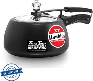 Hawkins Contura Black XT (CXT30) 3 L Inner Lid Induction Bottom Pressure Cooker