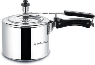BAJAJ PCX 43 Majesty With Duo Inner Lid 3 L Inner Lid Induction Bottom Pressure Cooker