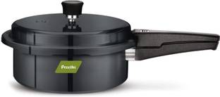 Preethi Hard Anodized Induction Base Outer Lid Pressure Cooker 2 Litres 2 L Outer Lid Induction Bottom Pressure Cooker