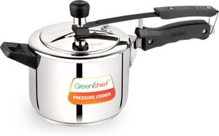 Greenchef Classic Inner lid stainless steel 5 L Inner Lid Induction Bottom Pressure Cooker