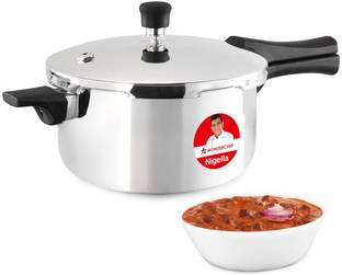 WONDERCHEF Nigella Tri-Ply Da Vinci Collection 5 L Outer Lid Induction Bottom Pressure Cooker