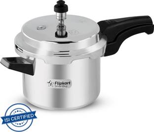 Flipkart SmartBuy Alpha 5 L Outer Lid Induction Bottom Pressure Cooker