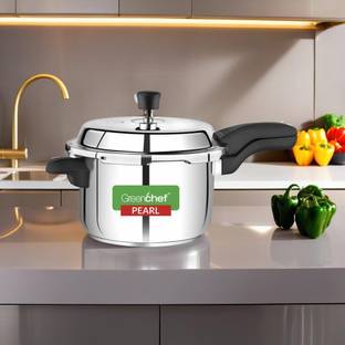 Greenchef Pearl 3 L Outer Lid Induction Bottom Pressure Cooker