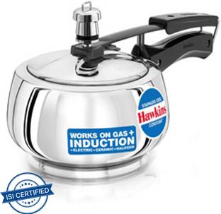Hawkins Contura (SSC15) 1.5 L Inner Lid Induction Bottom Pressure Cooker