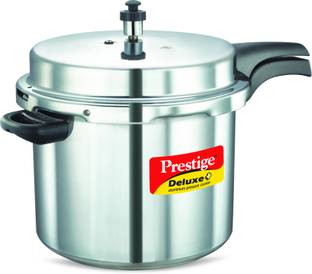 Prestige Deluxe Plus 10 L Outer Lid Induction Bottom Pressure Cooker