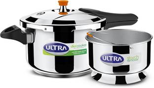 ULTRA DURACOOK DIET 5.5 L Outer Lid Induction Bottom Pressure Cooker