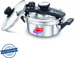 Prestige Svachh Clip on Mini 2 L Outer Lid Induction Bottom Pressure Cooker