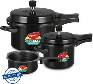 Pigeon Special and 2 L, 3 L, 5 L Outer Lid Induction Bottom Pressure Cooker