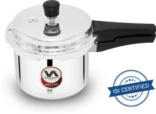 Varaha Deluxe Premium Heavy Gauge 3 L Outer Lid Pressure Cooker