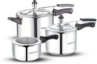 BAJAJ 2 L, 3 L, 5 L Inner Lid Pressure Cooker