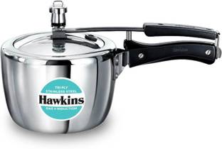Hawkins Stainless Steel HSST25) 2.5 L Inner Lid Induction Bottom Pressure Cooker
