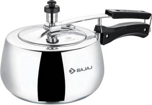BAJAJ Majesty Duo PCX 63D Handi 3 L Inner Lid Induction Bottom Pressure Cooker