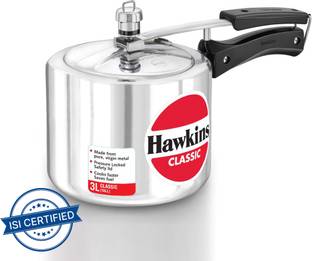 Hawkins Classic Tall (CL3T) 3 L Inner Lid Pressure Cooker