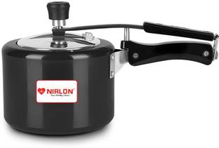 NIRLON Supreme cooker 2 L Inner Lid Induction Bottom Pressure Cooker