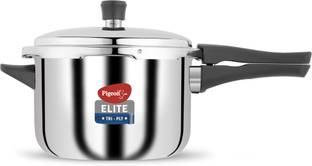 Pigeon Elite Shine and 5 L Outer Lid Induction Bottom Pressure Cooker
