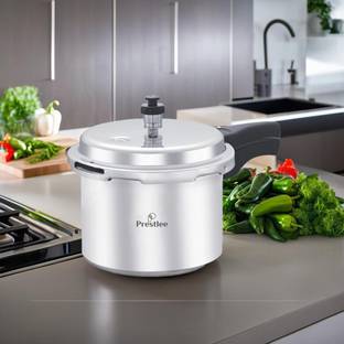 Sabari Aluminium 3 Liter OUTER LID Pressure Cooker, ISI CERTIFIED, 5 Year Warranty, 3 L Outer Lid Pressure Cooker