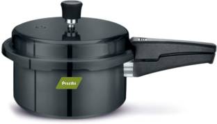 Preethi Hard Anodized Induction Base Outer Lid Pressure Cooker 3 Litres 3 L Induction Bottom Pressure Cooker