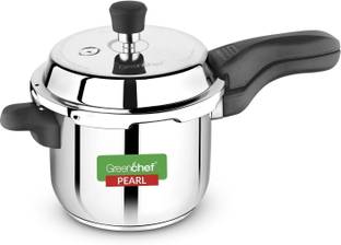 Greenchef Pearl 3 L Outer Lid Induction Bottom Pressure Cooker