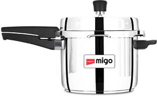 IMPEX 5 L Stainless Steel Pressure cooker IFC 5 SS 5 L Outer Lid Induction Bottom Pressure Cooker