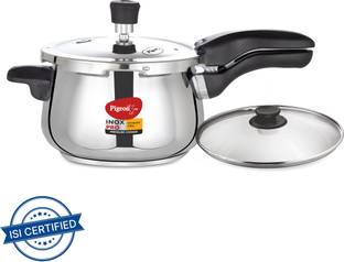 Pigeon Inox Pro and 5 L Outer Lid Induction Bottom Pressure Cooker