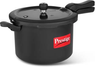 Prestige Svachh Hard Anodised 7.5 L Outer Lid Induction Bottom Pressure Cooker