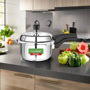 Greenchef Pearl 2 L Outer Lid Induction Bottom Pressure Cooker