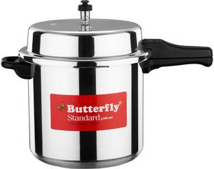 Butterfly Standard Plus 12 L Outer Lid Induction Bottom Pressure Cooker