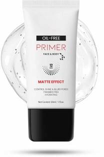 manasona Korean Face Primer for Easy Makeup & Pore Minimize| Skin-Softening Primer  - 30 ml