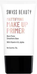SWISS BEAUTY Mattifying Makeup Primer Oil-Free Shine Long-Lasting Base Primer  - 30 ml