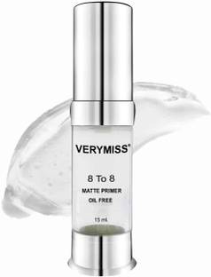 VERYMISS 8 To 8 Matte Primer I Long Lasting I Smooth Application Primer  - 15 ml