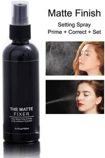Glowsync The Matte makeup Fixer Makeup setting spray Primer 100 ml (TRANSPARENT) Primer  - 100 ml