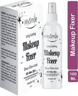 Mysmile Long Lasting Makeup Fixer |Dewy Glow Look & Silk Matte Effect Pack of 1 Primer  - 100 ml