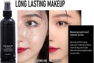 FELICECHIARA Matte + Poreless Setting Spray, Transfer-proof, 24H Oil-Control Primer  - 100 ml