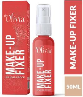 Olivia Smudge Proof Makeup Fixer Long Lasting Makeup Setting Spray For Face Makeup Primer  - 50 ml
