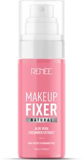 Renee Natural Makeup Fixer, Non-Sticky, Hydrating Setting Spray with Aloe Vera Extract Primer  - 60 ml