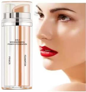 WOONGMI Face Makeup 2 in 1 Primer and Long Wear foundation  Primer  - 60 ml