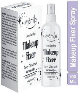 Mysmile Long Lasting Makeup Fixer Dewy Glow Look & Silk Matte Effect Primer  - 100 ml