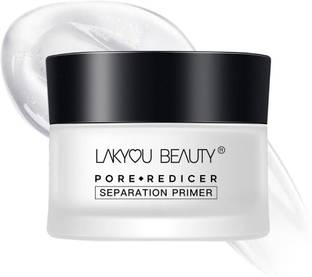 Lakyou Beauty Pore Reducer Primer | All-in-One Radiance Cream | Smooths & Enhances Glow Primer  - 30 ml